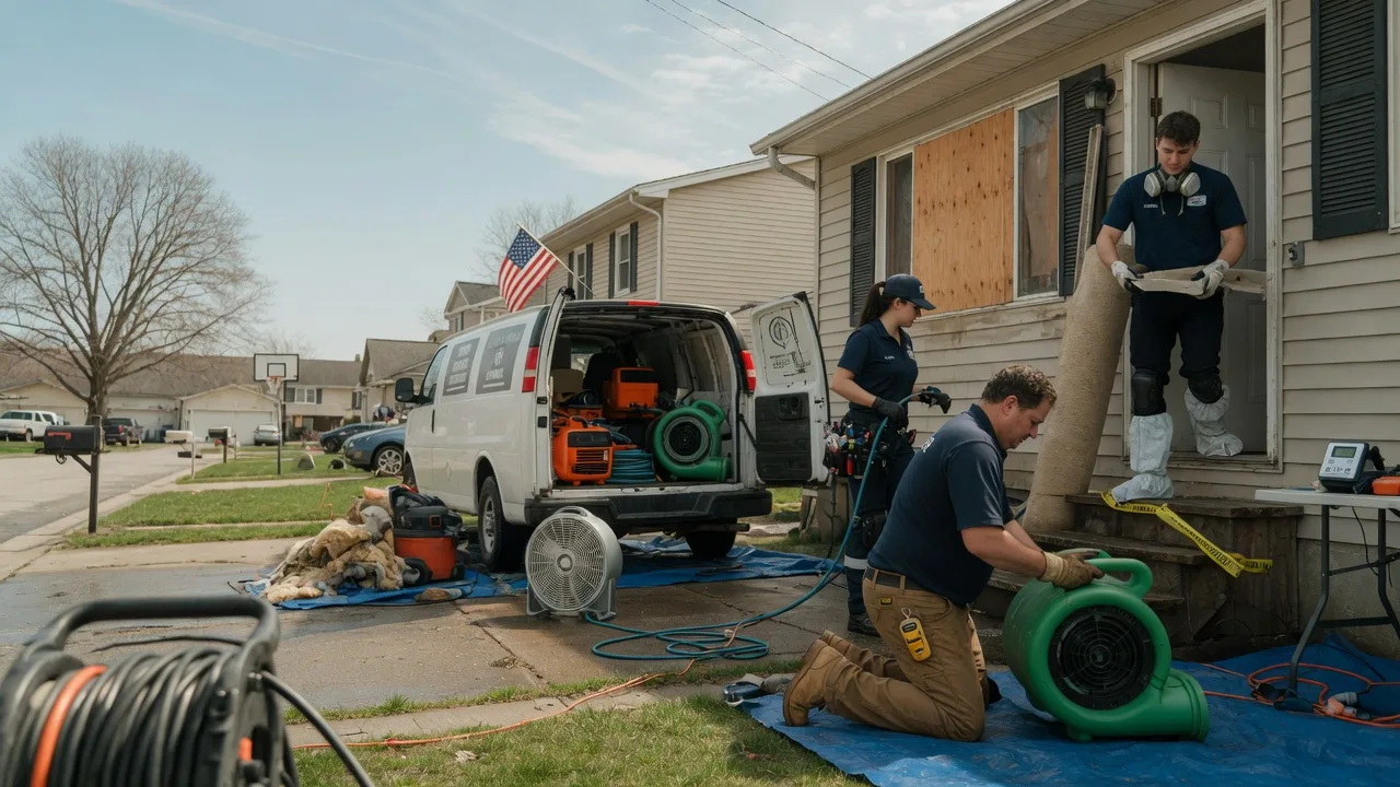 Water Damage Restoration in Big Run, PA near me